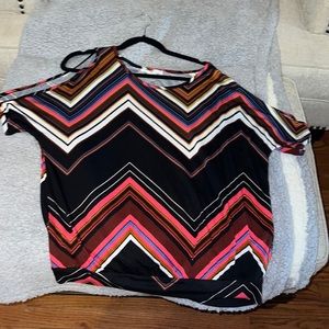 Venus tunic cold shoulder top